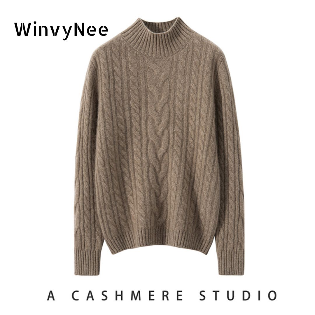 Suéter Feminino WinvyNee de Lã - Cashmere Sweater Formal avaliação e preço