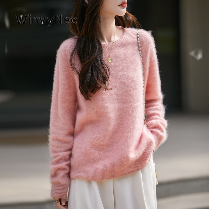 WinvyNee Roupas femininas de l - Cashmere Sweater Formal avaliação e preço