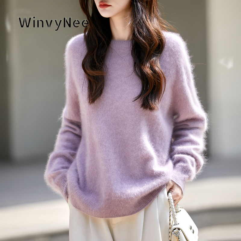 WinvyNee Roupas femininas de l - Cashmere Sweater Formal avaliação e preço