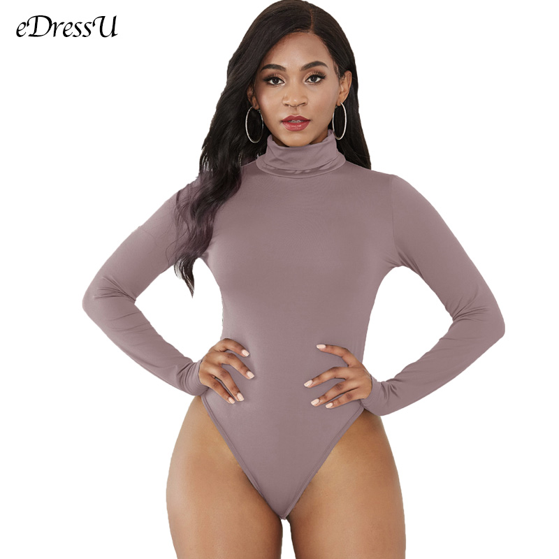 Bodysuit feminino gola alta ou - Turtleneck Bodysuit Office avaliação e preço