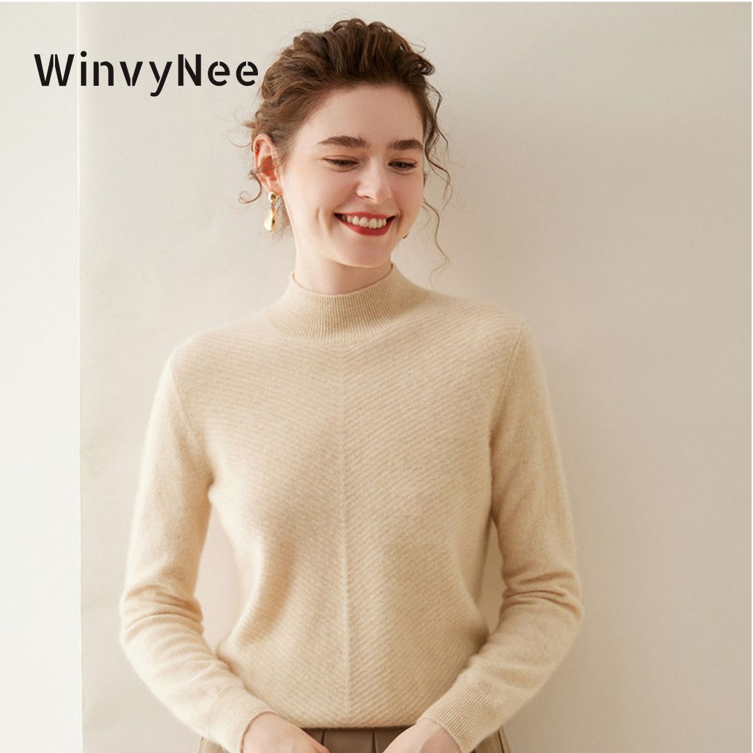 Suéter Feminino WinvyNee de Ca - Cashmere Sweater Formal avaliação e preço