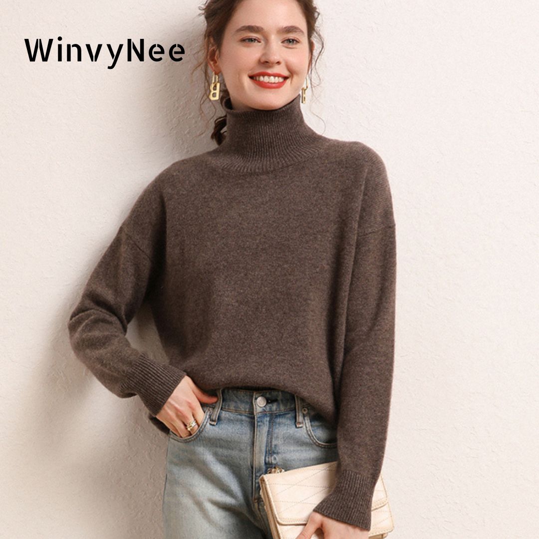 Suéteres Femininos de Lã Cashm - Cashmere Sweater Formal avaliação e preço