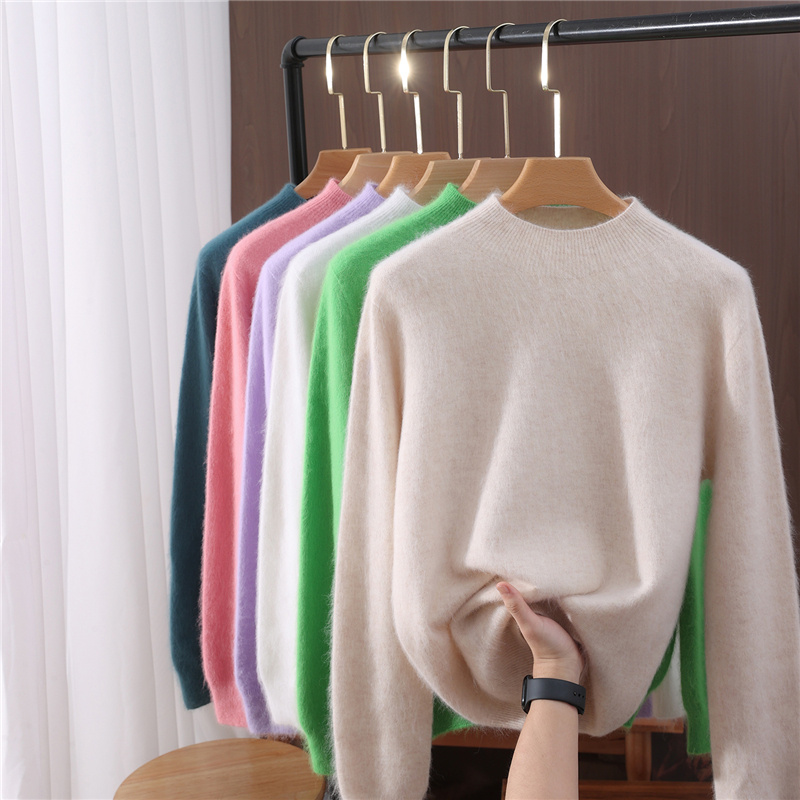Roupas básicas femininas outon - Cashmere Sweater Formal avaliação e preço