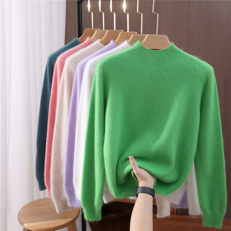 Roupas básicas femininas outon - Cashmere Sweater Formal avaliação e preço